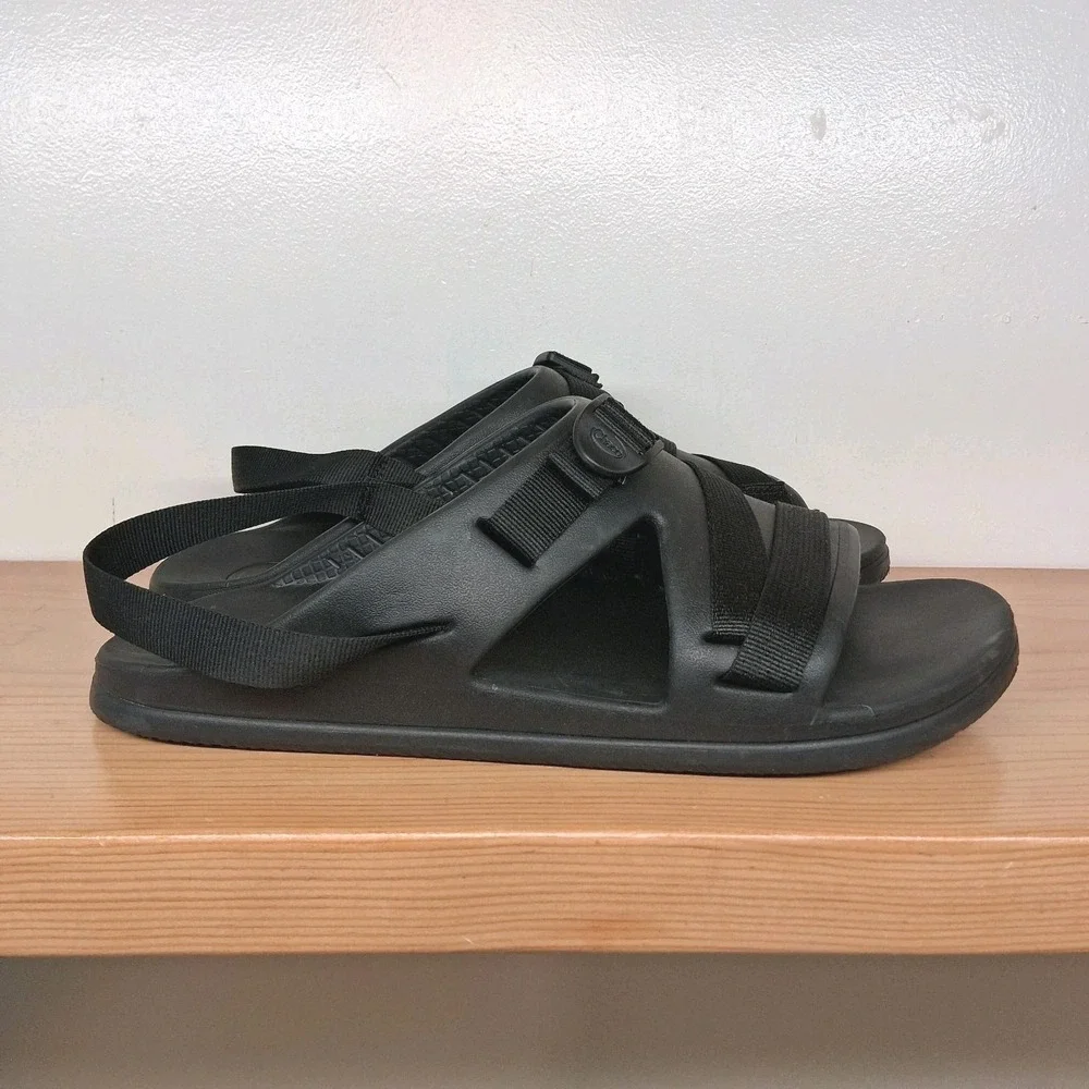 Chaco‎ Chillos Sport Sandals Slides Black Men's Size 13